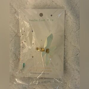 Wanderlust + Co Women’s Camilla Ivory Adjustable Ring NWT